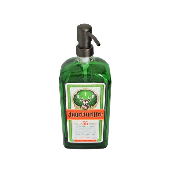 Jagermeister Soap Dispenser Jager 21st Birthday For Him Etsy