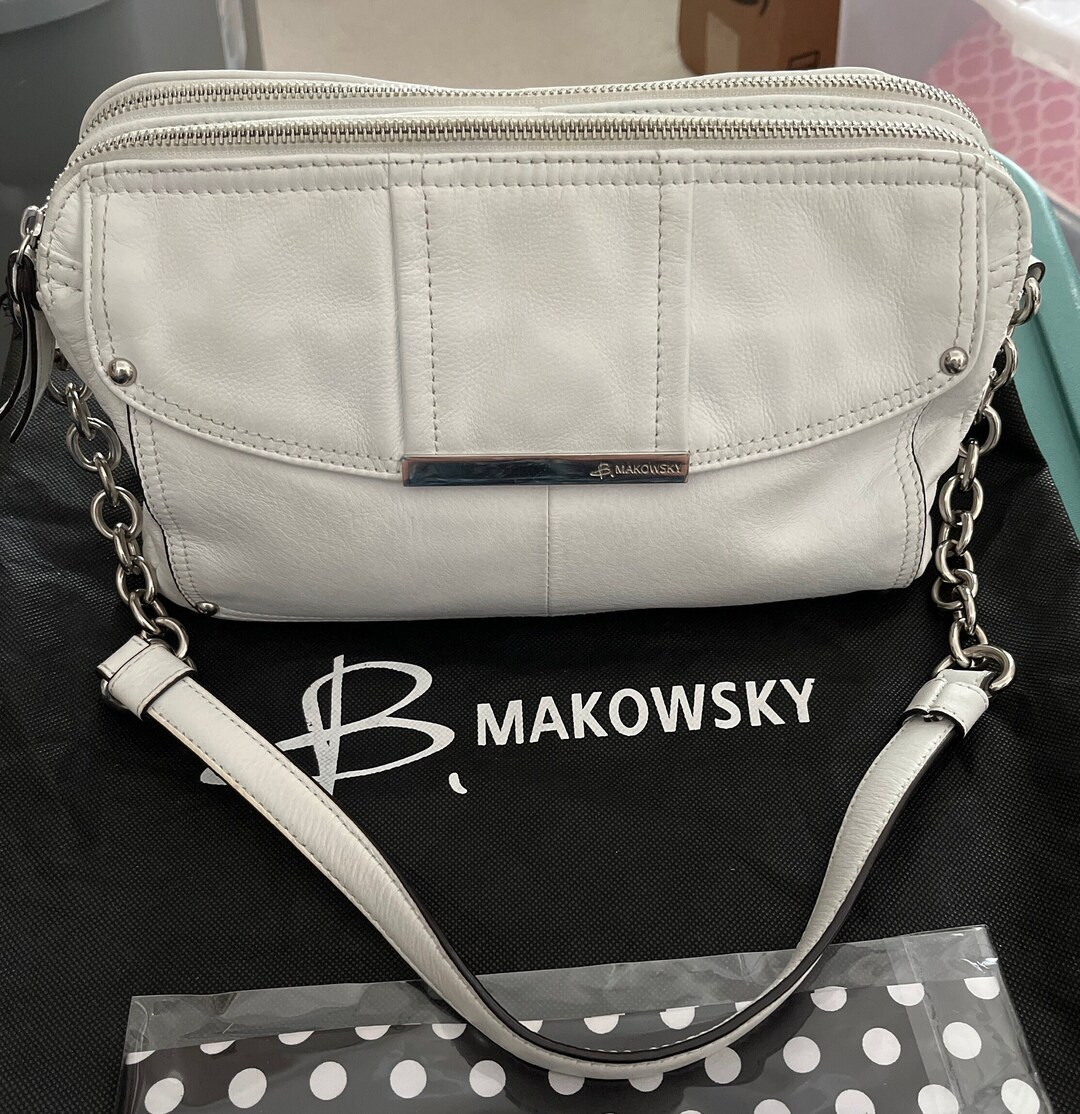 outlet offers B. Makowsky NWT Rare Pewter Camo Handbag | denta-luks.com