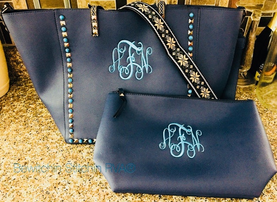 monogrammed guitar strap purse