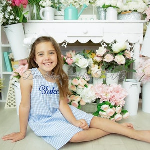 princess polly baby blue dress Angel Maternity Celine Baby Shower Smock Midi Dress in Blue/Floral