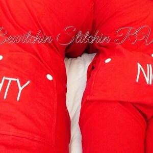 Drop seat christmas pajamas