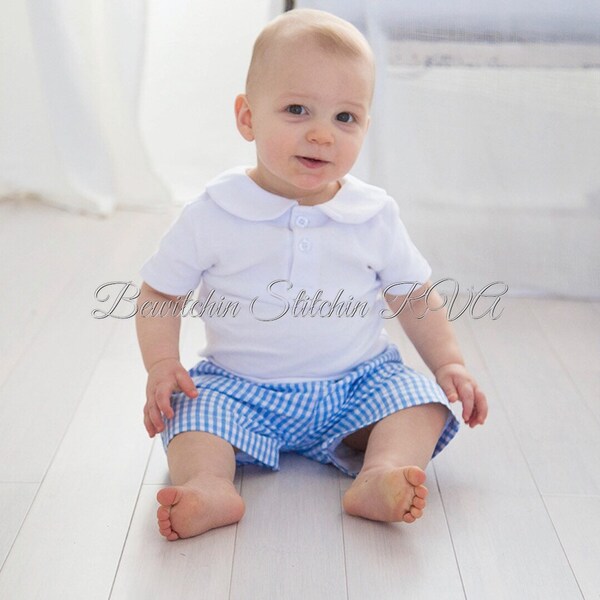 Baby Boys Shorts Etsy