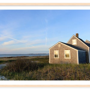 Framed The Crooked House | Mr.Rogers | Madaket, Nantucket | Wall Art Photography | Beach Cottage | Coastal Home Decor | Serena & Lily