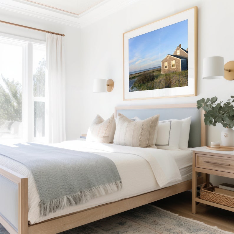Framed The Crooked House | Mr.Rogers | Madaket, Nantucket | Wall Art Photography | Beach Cottage | Coastal Home Decor | Serena & Lily