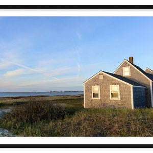 Framed The Crooked House | Mr.Rogers | Madaket, Nantucket | Wall Art Photography | Beach Cottage | Coastal Home Decor | Serena & Lily