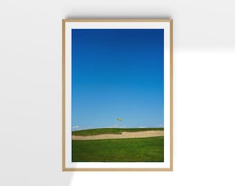 Miacomet Golf Club Foto Druck, Nantucket Wandkunst, Küsten Golf Fotografie, Fine Art Links Landschaft, Neuengland Kunst