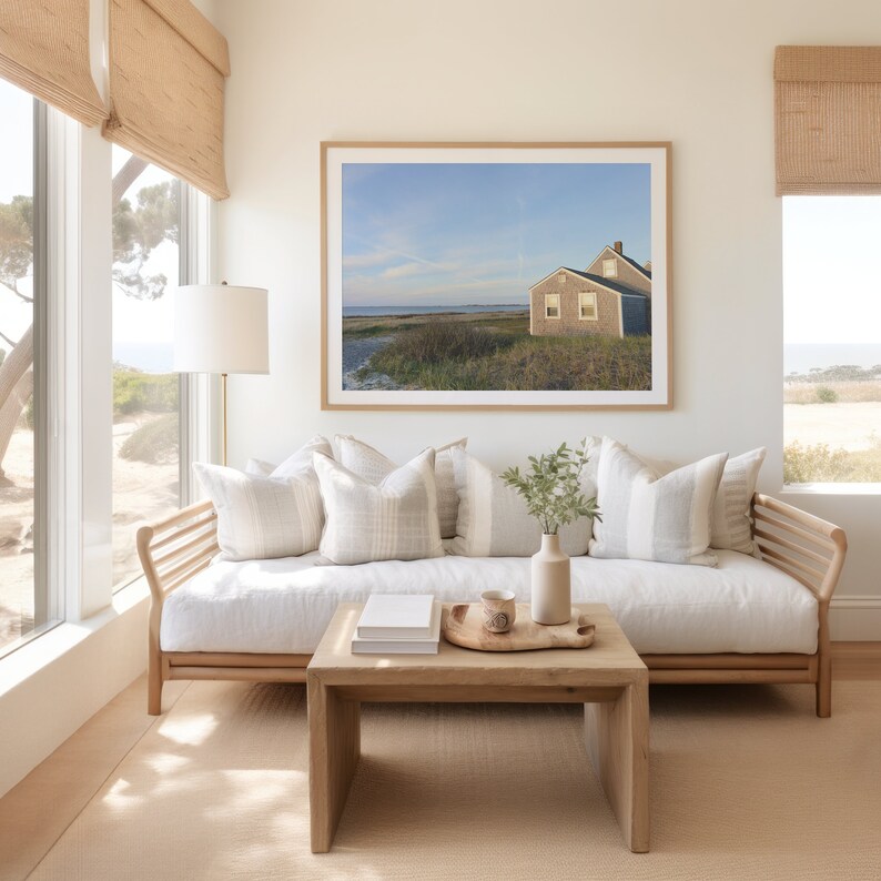 Framed The Crooked House | Mr.Rogers | Madaket, Nantucket | Wall Art Photography | Beach Cottage | Coastal Home Decor | Serena & Lily