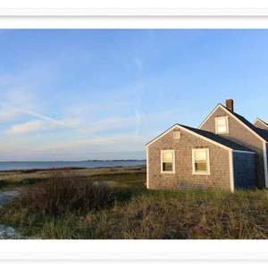 Framed The Crooked House | Mr.Rogers | Madaket, Nantucket | Wall Art Photography | Beach Cottage | Coastal Home Decor | Serena & Lily