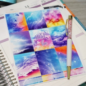 Nebula FULL KIT/A La Carte Option - Vertical Weekly Kit | Galaxy Kit | Designed for use with Erin Condren LifePlanner™