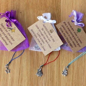 Cadeaux personnalisés pour les étudiants Au revoir Cadeau de bonne chance de Teacher Charms avec cartes de message Multibuy Leavers cards Classe de 2023