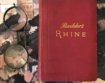 Baedeker Maps Etsy