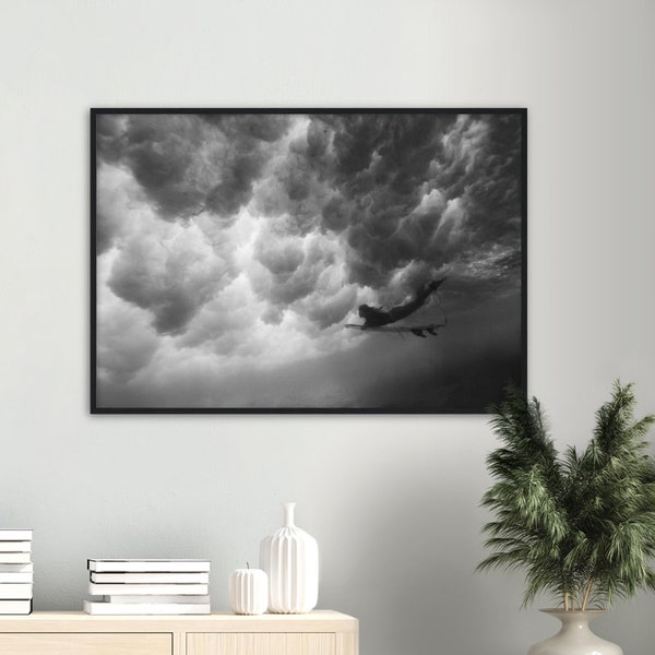 Clouds | Fine Art Photograph, underwater photography surf surfer wave surfing waves sea ocean travel serenity calm