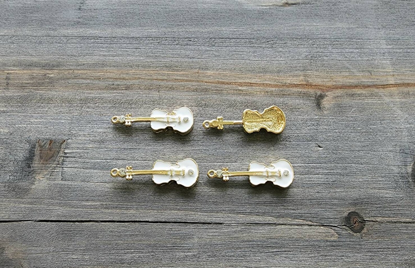 Musical Instrument Charms Violin Charms Musical Instrument Etsy