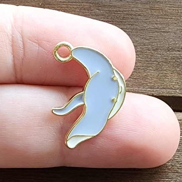 STINGRAY Charms Sting Ray Charms Stingray Beach Charms Nautical Charm Beach Jewelry Charms for Necklace Bracelet Earrings 15mm x 15mm