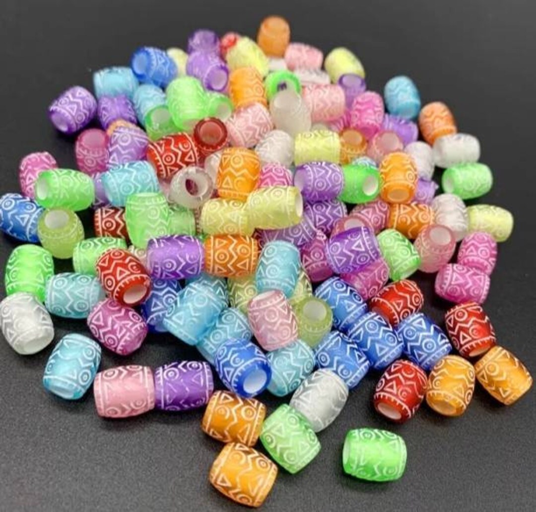 CYLINDER Beads 9MM X 6MM Barrel Shaped Beads Spacer Beads Etsy