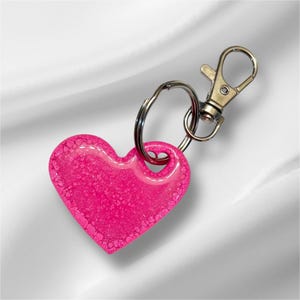 Heart Keychain-Resin Petri