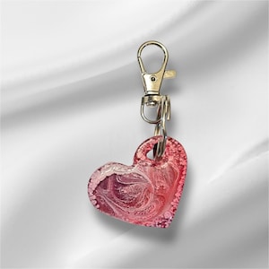 Heart Keychain-Resin Petri