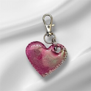 Heart Keychain-Resin Petri