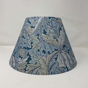 Acanthus Coolie in a William Morris design in Denim