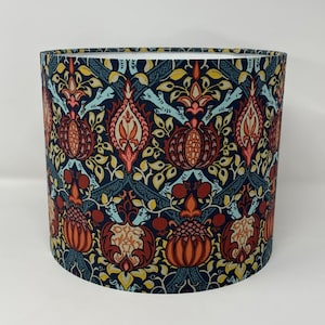William Morris Granada drum lampshade