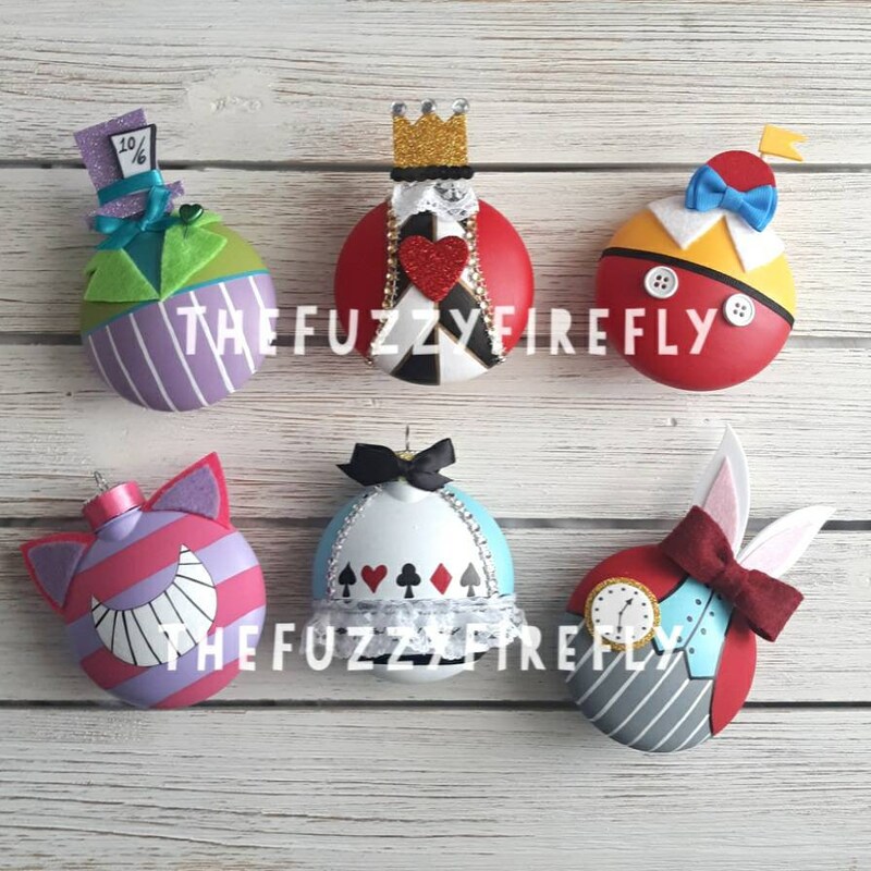 Alice in Wonderland Ornament Etsy
