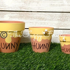 Winnie the Pooh Hunny Pot Decor: Bumble Bee Baby Shower Centerpiece