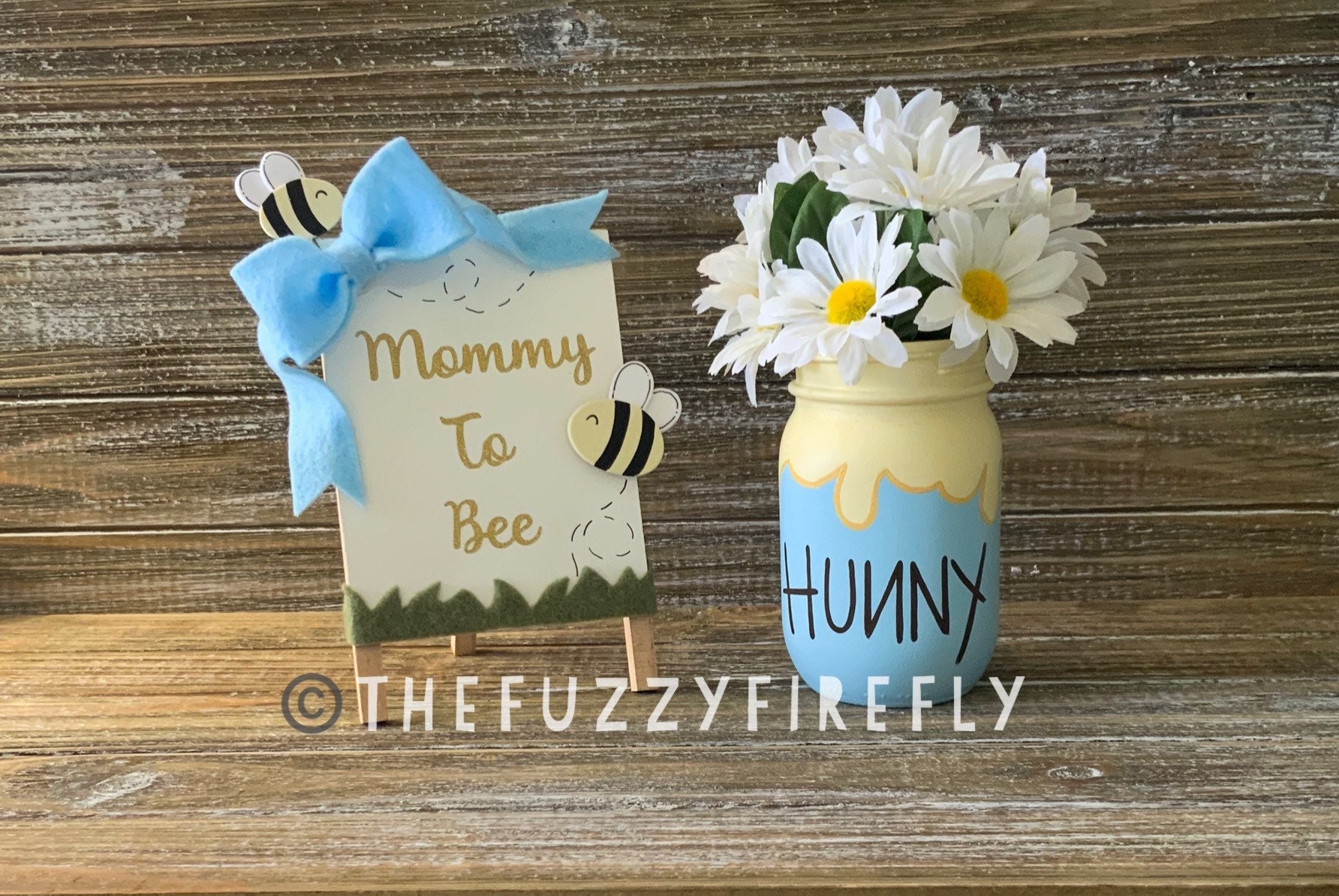 Winnie the Pooh Hunny Pot,hunny Pot Decor,hunny Pot,bumble Bee Baby  Shower,mommy to Bee Baby Shower Centerpiece,baby Bee 