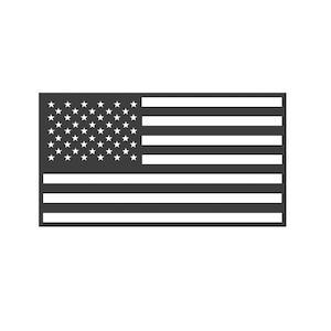 American Flag - SVG File for CNC Plasma, Laser, Vinyl, and Router