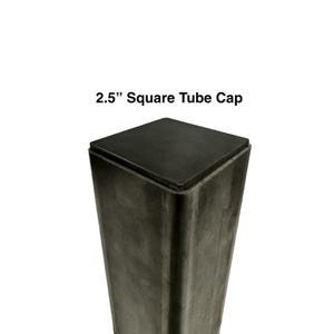 2 1/2 inch Weld on Tube Cap 10 pack Heavy Duty Welding Tub Plug