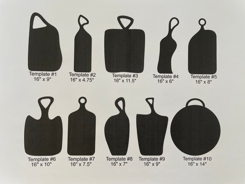 Router Template for Charcuterie Board Cutting Board Etsy