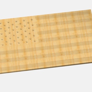American Flag Template- SVG Cd2 PNG Files for CNC Router and Laser