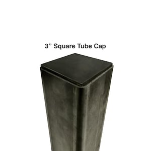 3 inch Weld on Tube Cap 10 pack Heavy Duty Welding Tub Plug