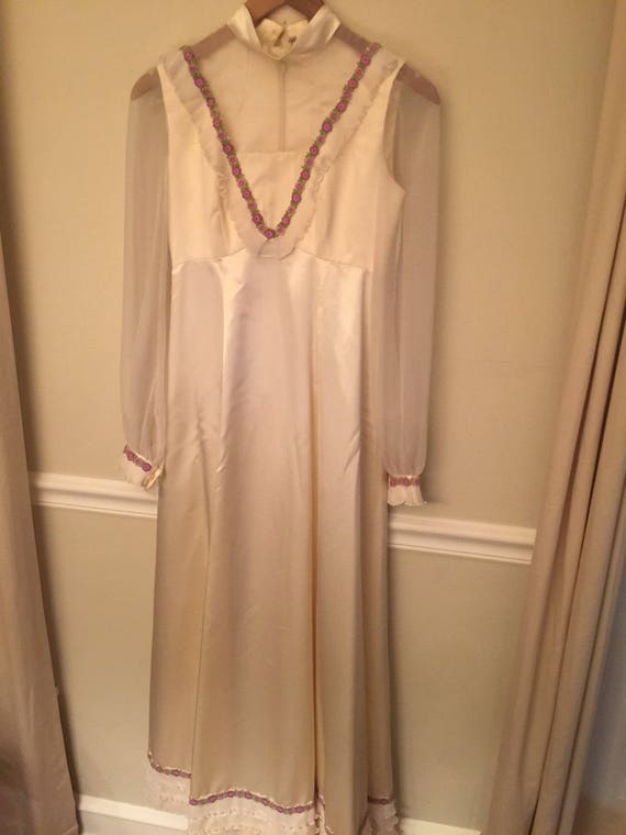 Bohemian Wedding Dress - image 2