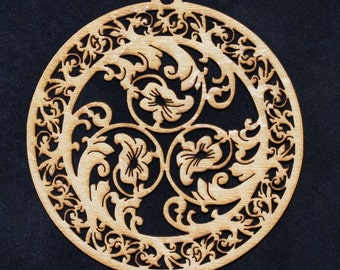 Ornament 6 ~Wood~Personalized FREE
