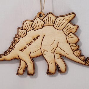 Stegosaurus Ornament~ Personalized FREE