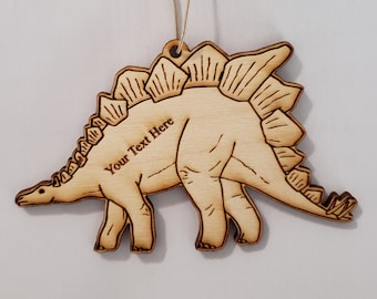 Stegosaurus Ornament~ Personalized FREE