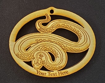 Snake Ornament ~ Personalized FREE