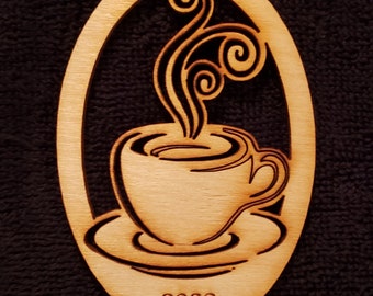Coffee Lovers Ornament~ Personalized FREE