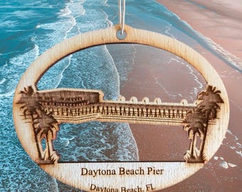 Dayton Beach, Florida Pier Ornament