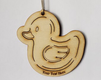 Duck Duck Ornament ~ Personalized FREE