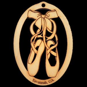 Dance Slippers Ornament~ Personalized FREE