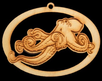 Oktopus Ornament - Personalisiert GRATIS