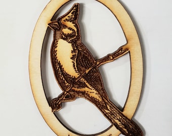 Cardinal Ornament~ Personalized FREE