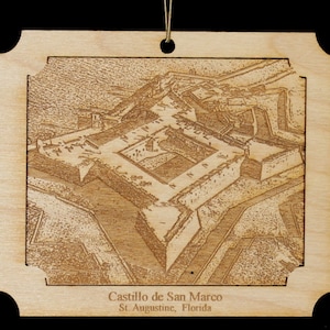 St. Augustine, Florida Fort~ Castillo de San Marcos Ornament