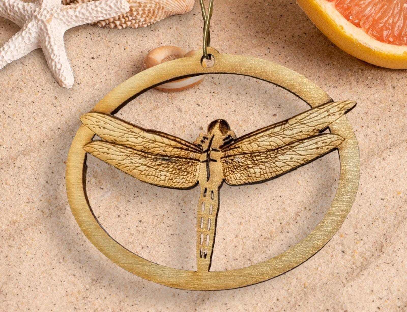 Dragonfly Ornament~ Personalized FREE