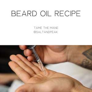 Recipe // Beard Oil // Recipe for Beard Oil // Skincare Recipe // DIY Recipe // Wholesale Recipe