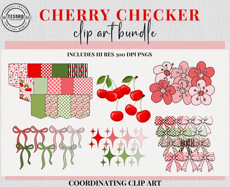 Cherry Classroom Decor Printable |bright Bulletin Board Letters Clip ...