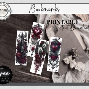 Lesezeichen für Romantiker Schwarz Weiß Schwarz Academia Lesezeichen Lesezeichen Lesezeichen Gothic Schwarz Rose Lesezeichen Lesezeichen Buchliebhaber