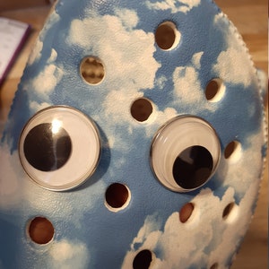 Oryginalne zawieszki do butów Googly Wiggly Eye do chodaków, jakość wyprodukowana w USA