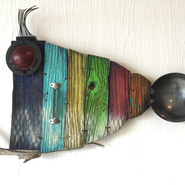 Fish Sculpture Wall Art Etsy